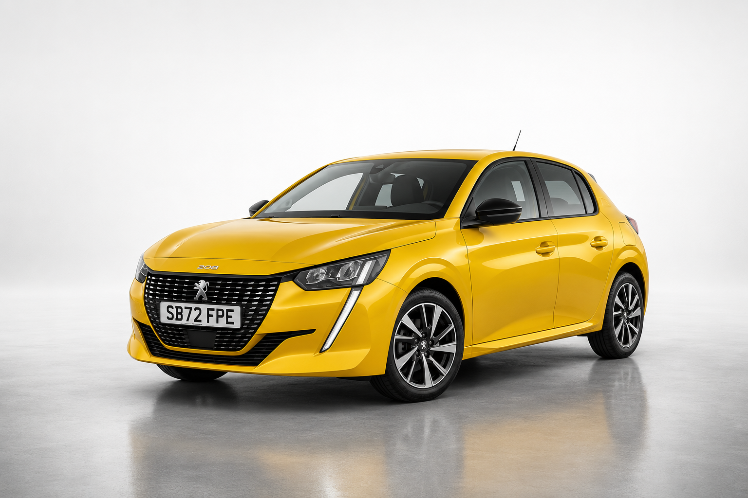 Peugeot 208 jaune