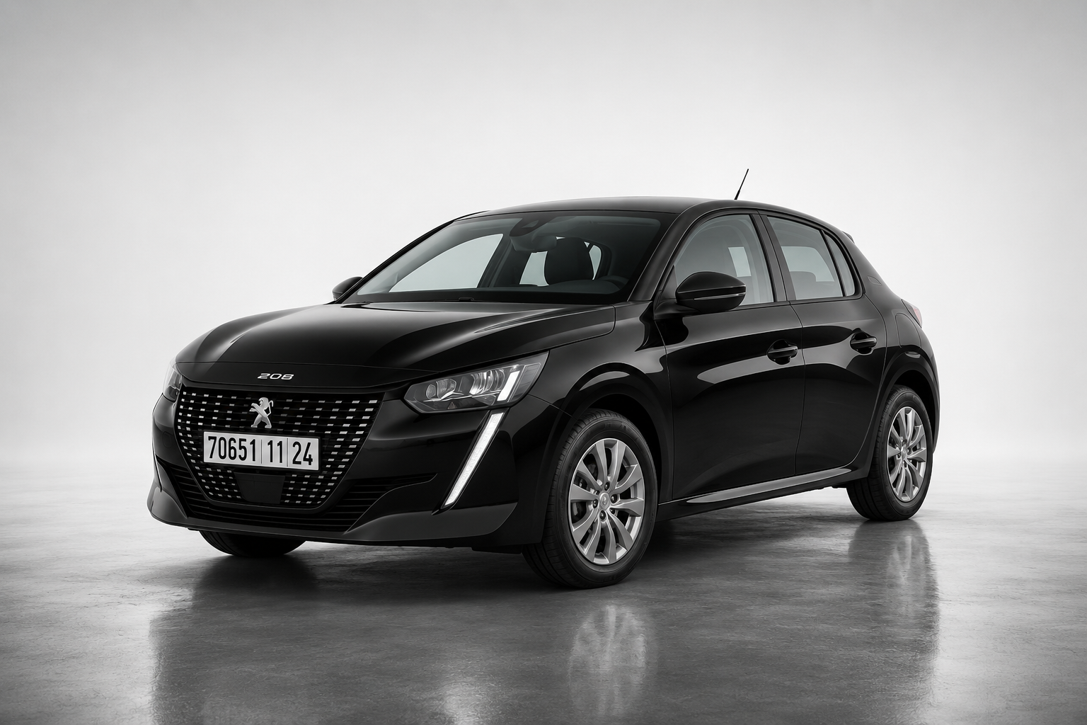 Peugeot 208 noir